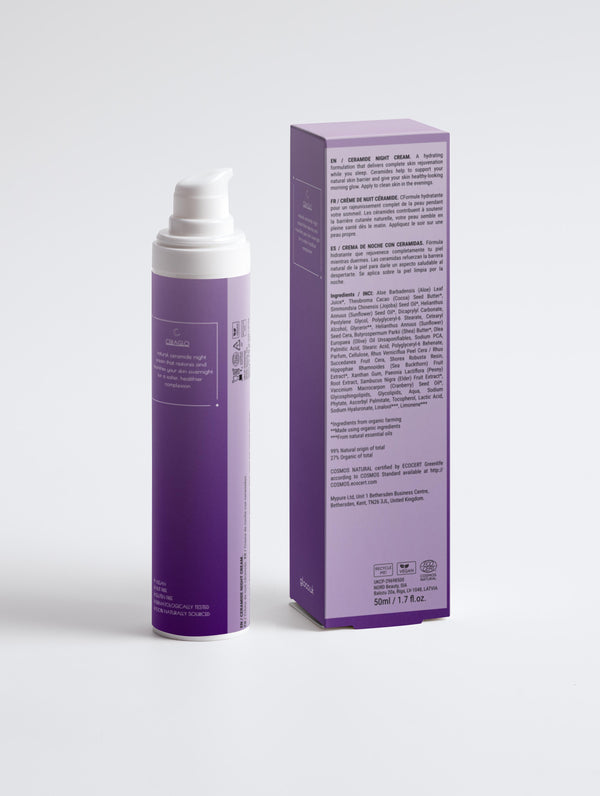 CeraGlo - Ceramide Hydrating Night Cream - Gloco Professional Skincare